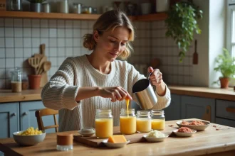 Différents types de cires pour bougies décoratives et aromatiques